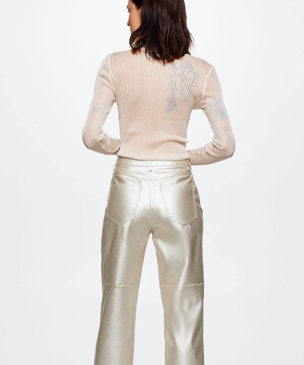 Metallic effect pants - Imagen 2