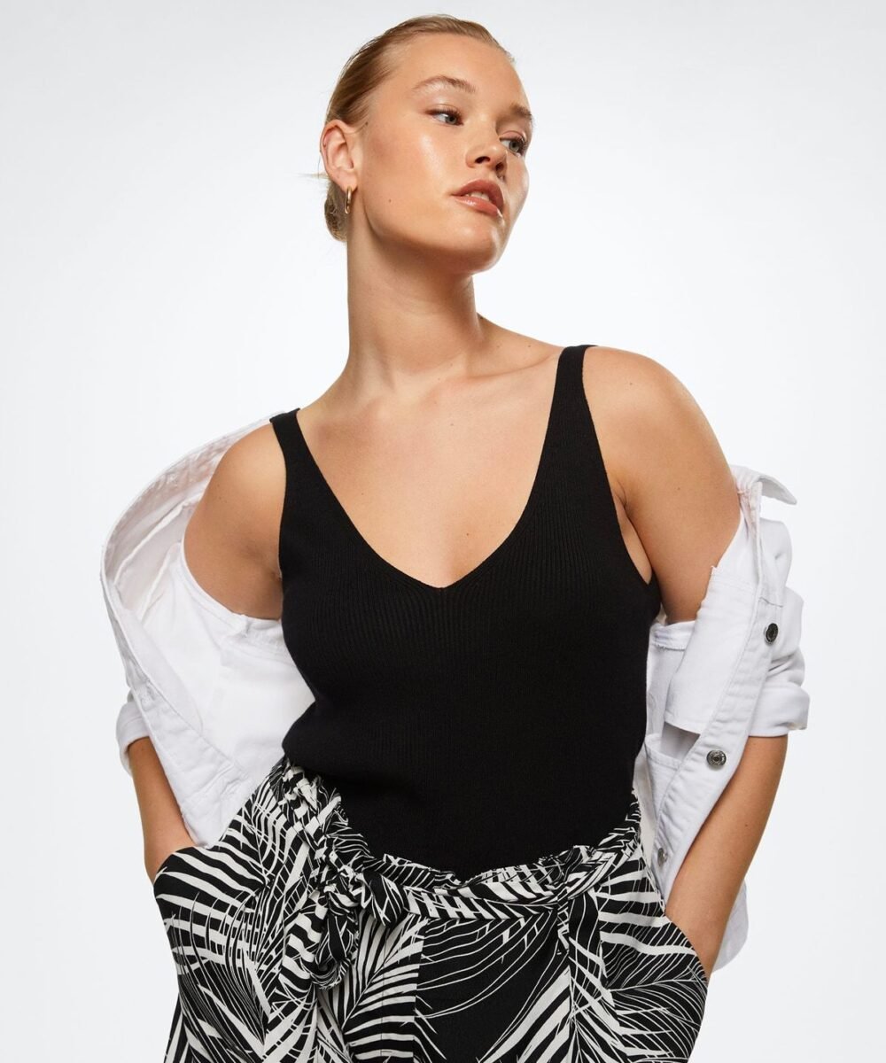 Printed belt shorts - Imagen 2
