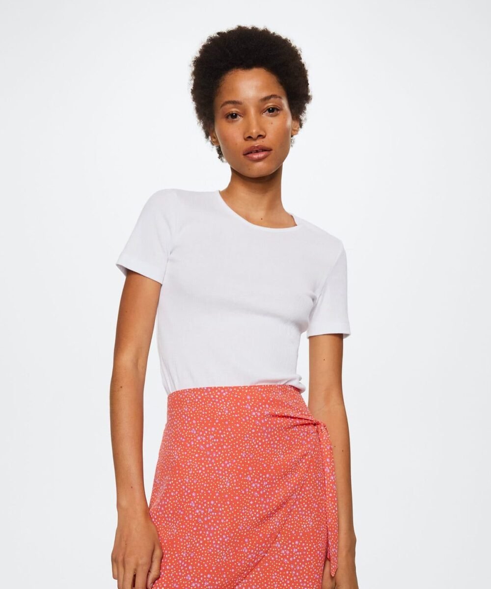Wrap print skirt - Imagen 2